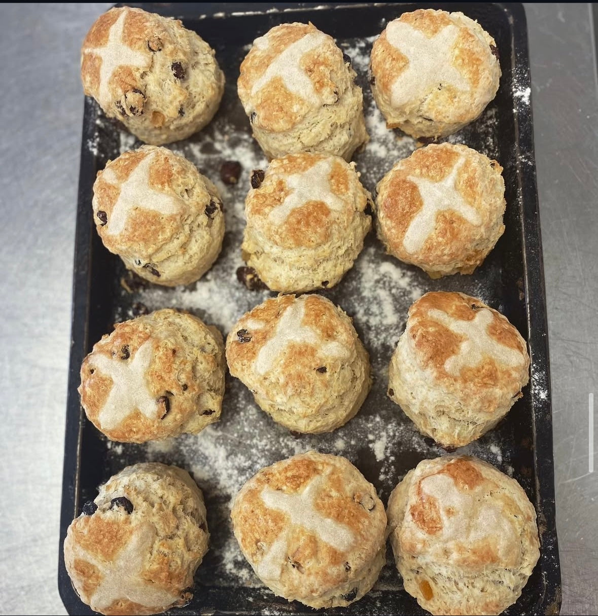 Hot Cross Scones -(Seasonal)